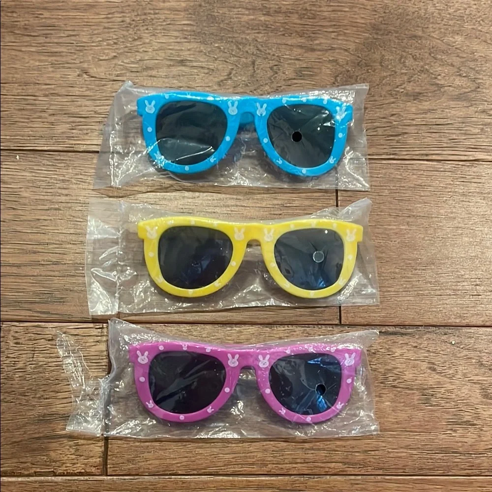 Kids Plastic Bunny Sunglasses - Kids Easter Sunglasses